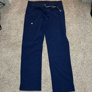 Fig scrub pants navy blue